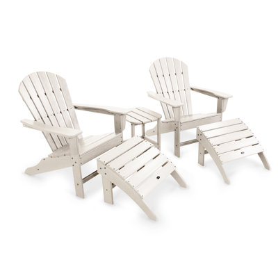POLYWOOD South Beach Adirondack 5-Piece Set