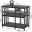 Support d'aquarium renforcé 40-50 gallons avec prise de courant | Capacité ultra-stable de 750 lb