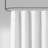 Woven Clipped Solid Shower Curtain