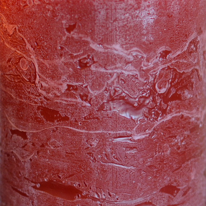 Ensemble de bougies pilier 3 pièces, Rouge