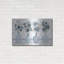 «Feeling Blue Florals» par Cindy Jac, art luxueux en métal «Feeling Blue Florals» par Cindy Jacobs