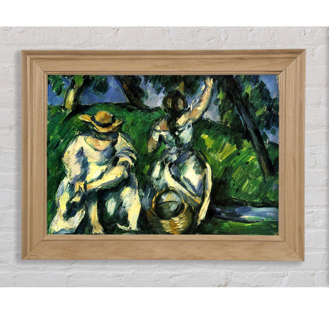 Cezanne Figuren - Einzelne Bilderrahmen Kunstdrucke