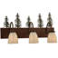 Rustic Lodge 3 - Light Vanity Light