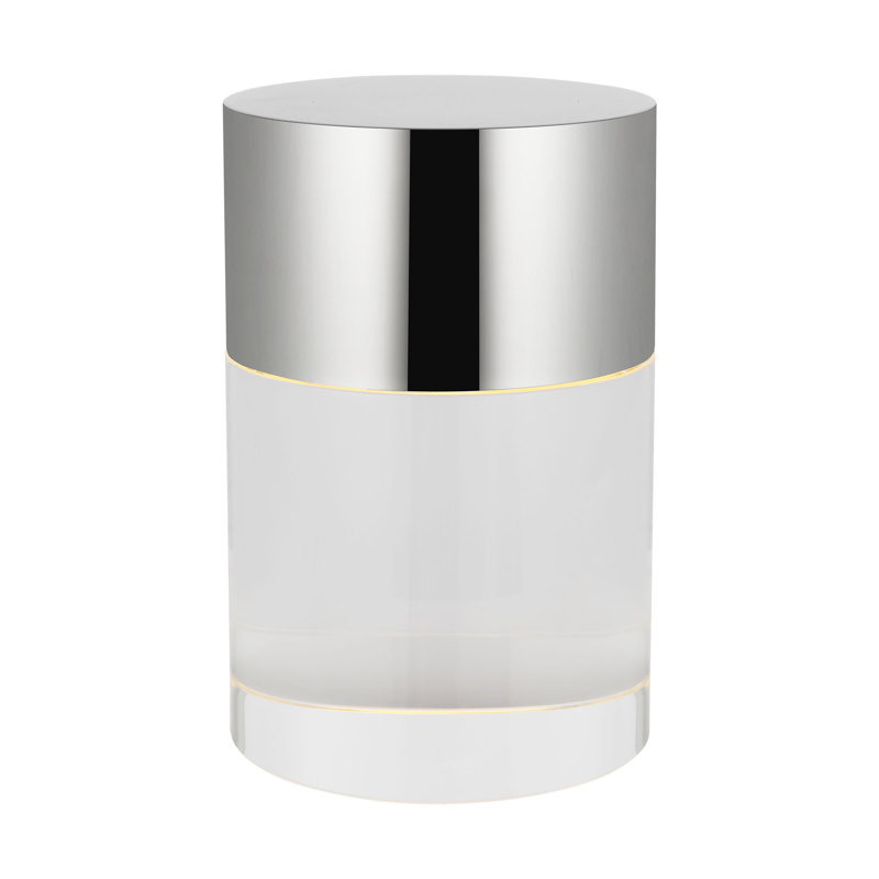 Caspe 6 Rechargeable Table Lamp, Silver