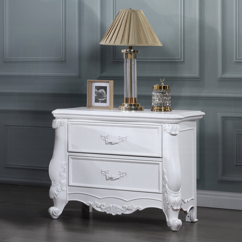 Table de nuit, Blanc