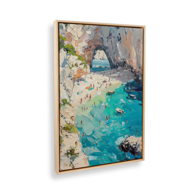 Impression sur toile Azzuro Cove
