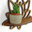 Locelso 100% PLYWOOD Floating Shelf