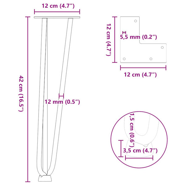 Dimensions du produit