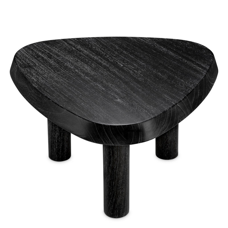 Briel Solid Wood Coffee Table, Gray, 13.78" H x 29" L x 23" W