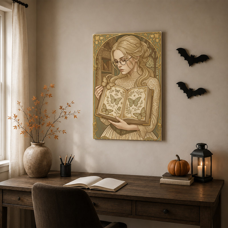 Art mural sur toile Art Nouveau, H 30 po x l 20 po