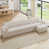 Velours côtelé beige sélectionné