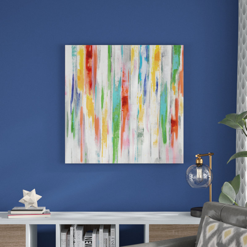 Spring Window Bright by Silvia Vassileva - No Frame Painting on Canvas, 91cm H x 91cm W x 3.8cm D