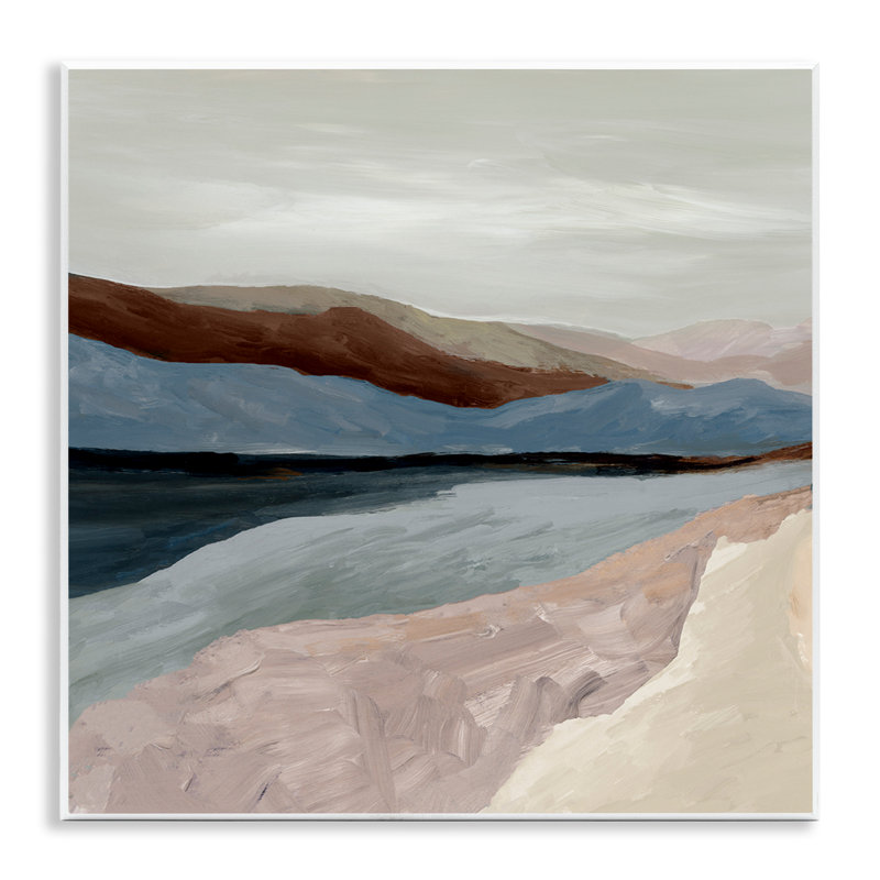 Plaque murale Endless West Landscape, design par Jacob Q