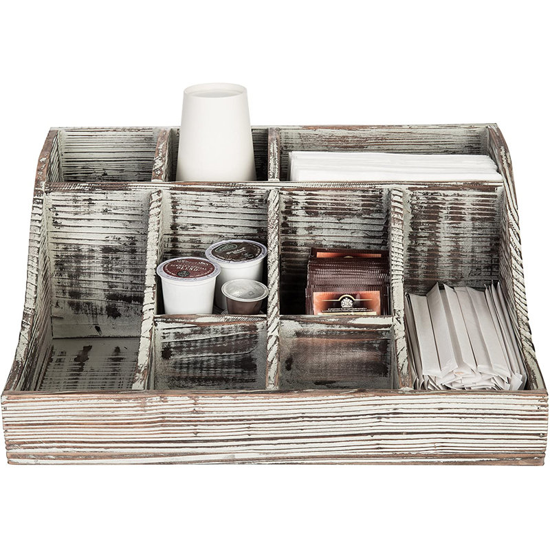 8 Pod Coffee Condiment Storage