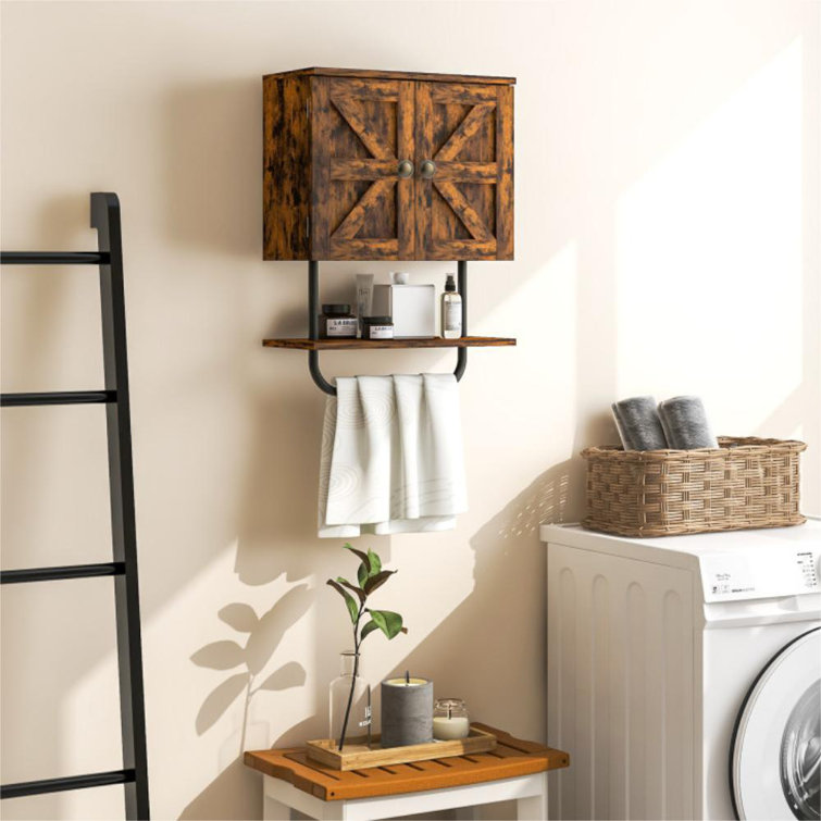 Hanging Farmhouse Laundry Towel Rack