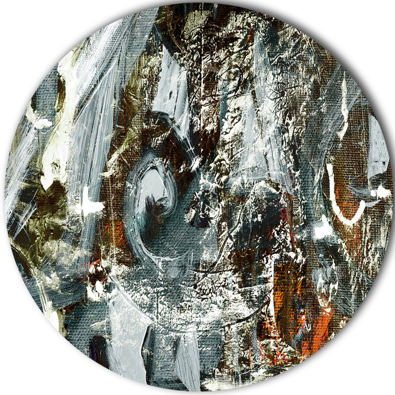 " Contemporary Abstract Design ", 23" H x 23" W x 1" D