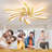 Abson 30.71" 7 - Blade Reversible LED Dimmable Ceiling Fan With Light And Remote-2110995947