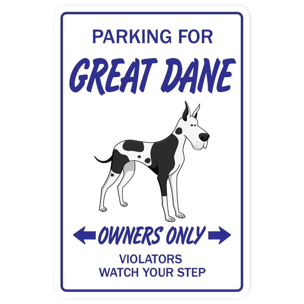 SignMission Great Dane Dog Sign | Wayfair