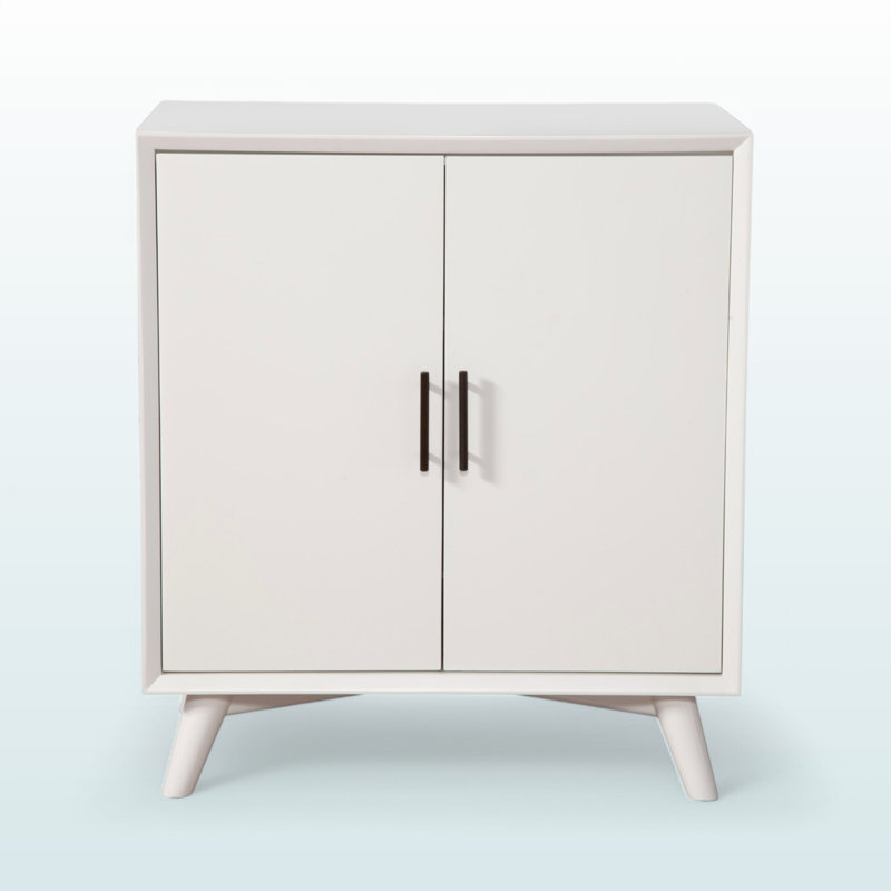 Petit bar River, H 35,78 po x l 31,82 po x P 18,81 po, Blanc