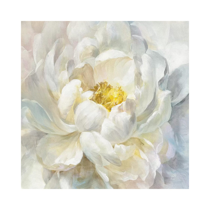 "Summer Joy I" par Danhui nai, reproduction d’art, Toile tendue, H 18 po x l 18 po x 1,5 po, Pas de tapis