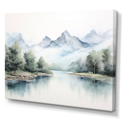 Rivière de montagne au Canada minimal III