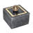 Scarbrough Decorative Box Marble Stone Metal Brass Modern Storage Container with Removable Lid Contemporary Accent Box for Shelf or Tabletop Display Home Organizer Accessory Modern Design-89082148-89082146