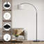 Nalayiah 74.4'' Arc/Arched Floor Lamp-1253929289