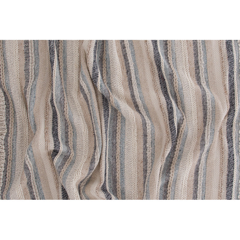 Gerson Striped Hand Woven Area Rug, Rectangle 170 x 240cm