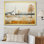 «Bold Mute Tone Countryside Landscape IV», reproduction sur toile