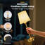 Lampe de table sans fil, petite lampe de table 5000mah Touch sans fil avec table de chevet avec charge USB