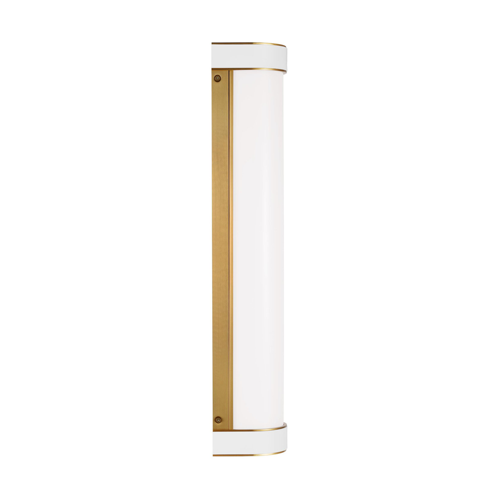 Moraine Single Alabaster Dimmable Bath Bar, Gold