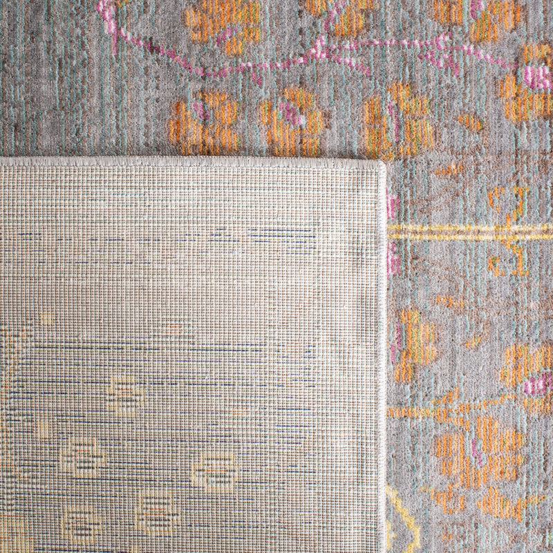 Leyla Oriental Hand Woven Area Rug, Rectangle 122 x 183 cm