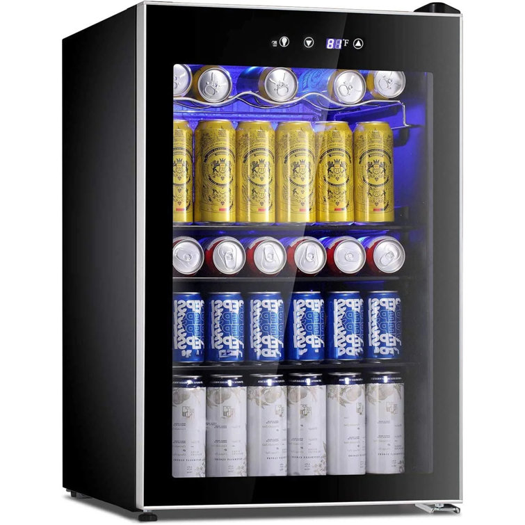 STAIGIS 17.3'' 24 Bottle Single Zone Freestanding Wine Refrigerator