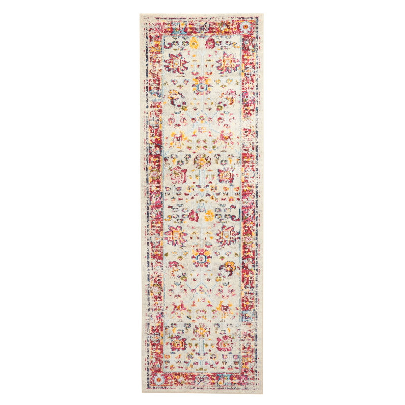 Tapis ivoire Jasmine 2 pi 8 po x 8 pi 2 po, Tapis de couloir 2 pi 8 po x 8 pi 2 po