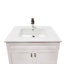 Meuble-lavabo simple avec comptoir Rajkiran 31-231246367