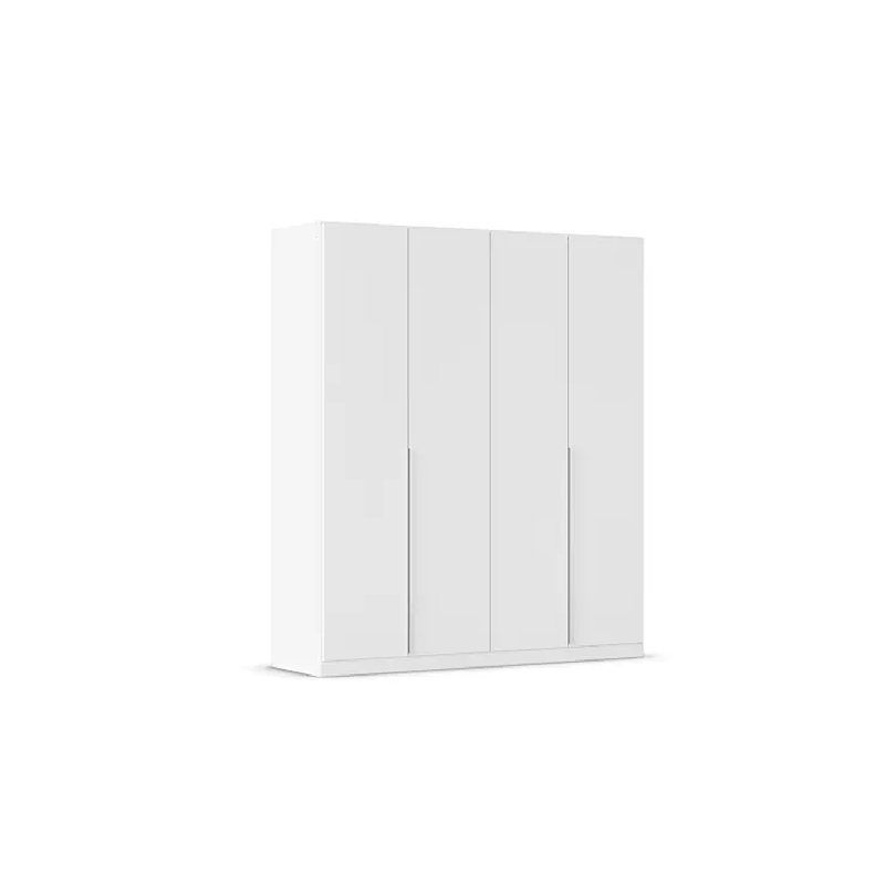 Alabama 2 Door Wardrobe, Alpine White, Basic, 210 cm H x 181 cm W x 54 cm D