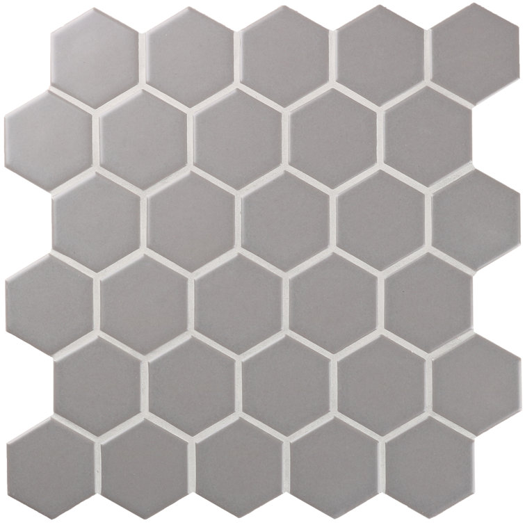 Value Series 2" x 2" Straight Edge Porcelain Mosaic Sheet Floor Use Tile