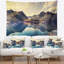 Paysage photographie norvège été montagnes tapisserie-28485465
