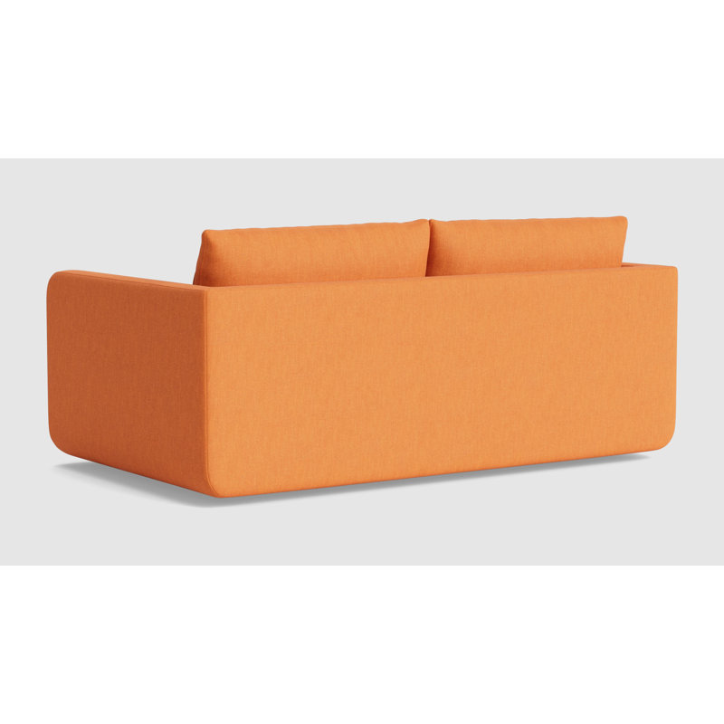 Eva Loveseat (70"), Performance Weave - Carrot
