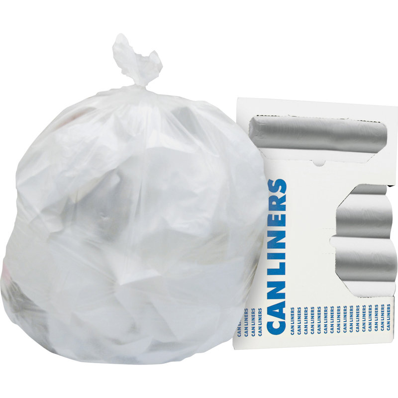 Plastic Trash Bags - 250 Count