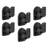 Mount-It Bookshelf Speaker Wall Mount Full Motion Brackets for Surround Sound Satellite Ceiling