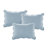 Reversible Scalloped Edge Daybed Cover Set with Hidden Trundle for Modern Living Spaces