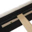 Lit plateforme très grand avec boucle, lit plateforme tapissier en tissu doux avec tête de lit courbée, beige
