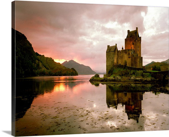 'Eilean Donan, Scotland' Alan Klug Photographic Print Great Big Canvas 