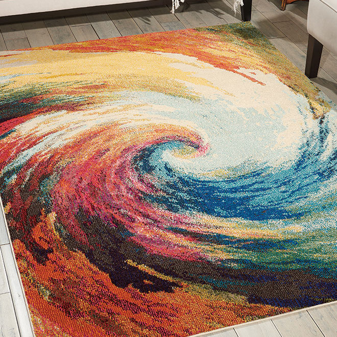 Fremantle Abstract Area Rug, Rectangle 119 x 180cm