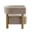 Fauteuil d'appoint rembourré Boucle-1929688552