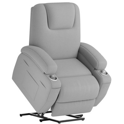 Ergonomic Recliner Massage Chair – Adjustable Reclining Sofa with 8 Massage Points, Widened Armrests, and Thickened Backrest for Ultimate Comfort,with by Winston Porter