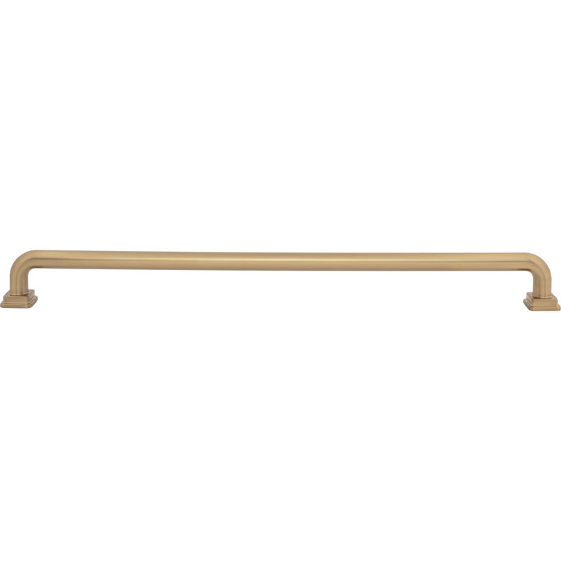 Kimberton 12" Center To Center Appliance Pull, 18", Gold