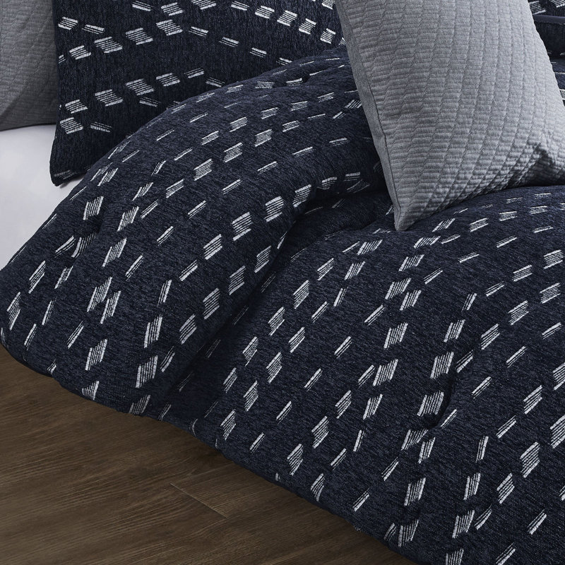 Venice 3pc Comforter Set, King Comforter + 2 Shams