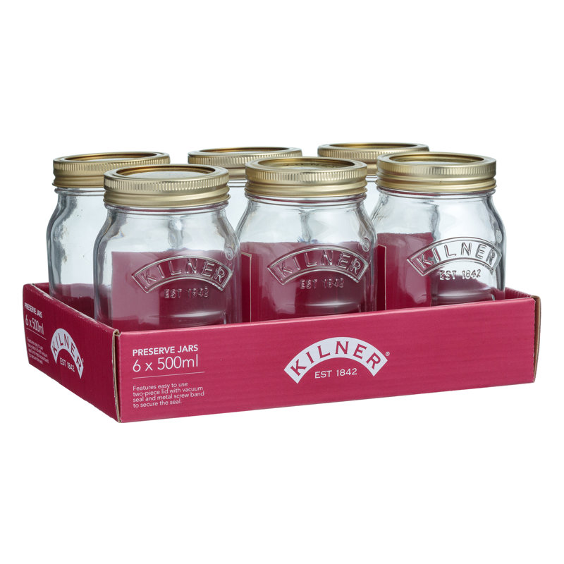 Kilner Regular Mouth Preserve Jar 17 Oz